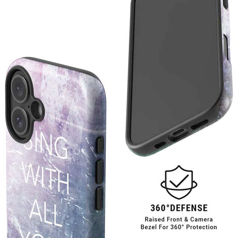 Sing With All Your Heart iPhone 16 Magsafe Impact Case