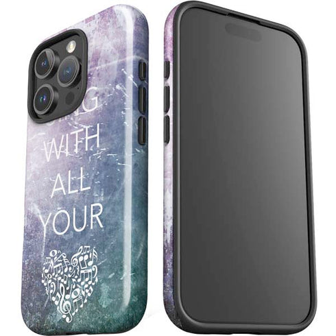 Sing With All Your Heart iPhone 16 Pro Max Impact Case