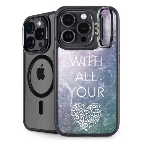 Sing With All Your Heart iPhone 16 Pro Max Kickstand Case