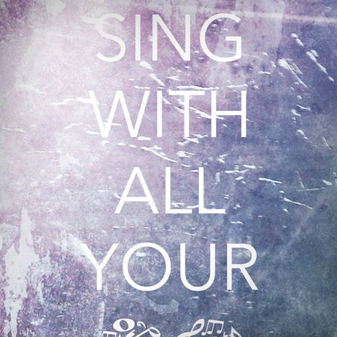 Sing With All Your Heart Moto G6 Skin