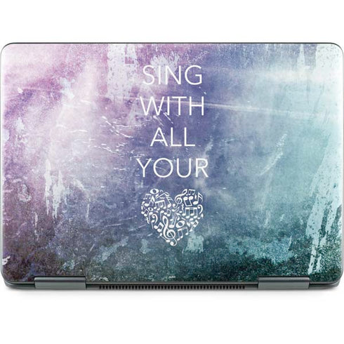 Sing With All Your Heart Notebook 9 Pro 13in (2017) Skin