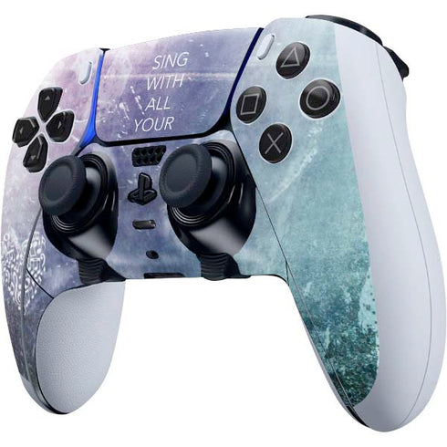 Sing With All Your Heart PS5 DualSense Edge Pro Controller Skin