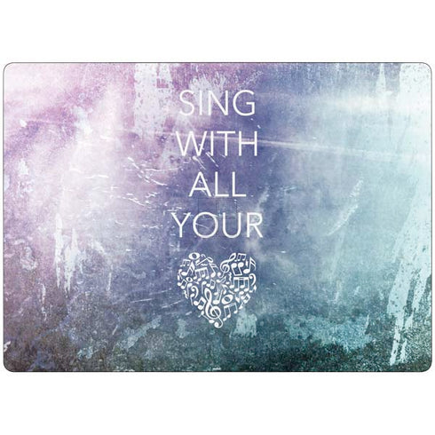 Sing With All Your Heart Surface Laptop 7 13.8in Skin