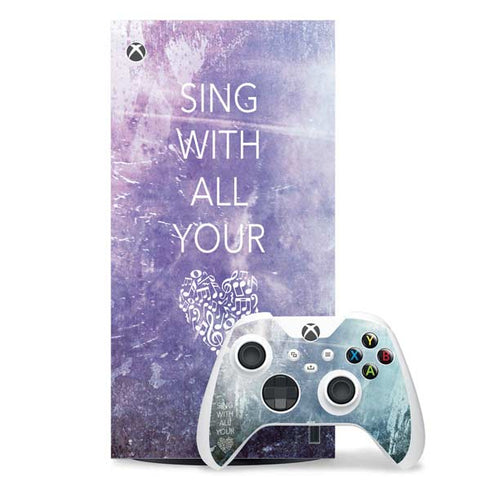 Sing With All Your Heart Xbox Series X Skins