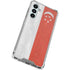 Singapore Flag Distressed Galaxy A16 5G Clear Case