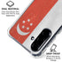 Singapore Flag Distressed Galaxy A36 5G Clear Case