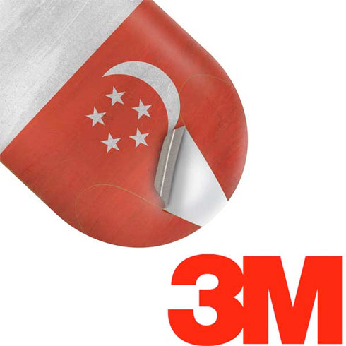 Singapore Flag Distressed Galaxy Buds Plus Skin