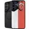 Singapore Flag Distressed Galaxy S24 FE Kickstand Case