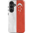 Singapore Flag Distressed Galaxy S25 Impact Case