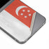 Singapore Flag Distressed Galaxy Z Flip6 Skin