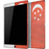Singapore Flag Distressed iPad Skins