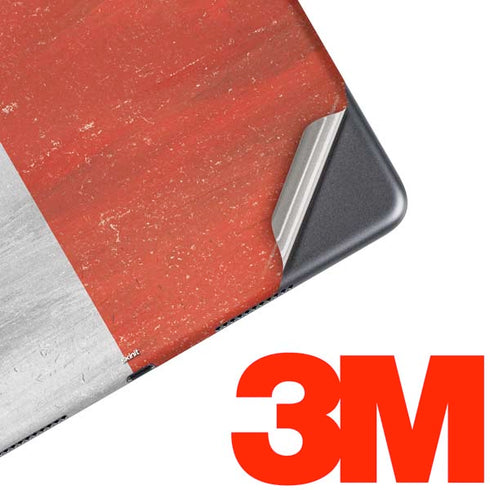 Singapore Flag Distressed iPad Skins