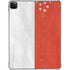 Singapore Flag Distressed iPad Pro 11in (2024) Clear Case