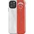 Singapore Flag Distressed iPhone Cases