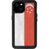 Singapore Flag Distressed iPhone 15 Plus Waterproof Case
