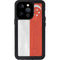 Singapore Flag Distressed iPhone 15 Pro Waterproof Case