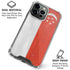 Singapore Flag Distressed iPhone 16 Pro Clear Case