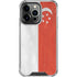 Singapore Flag Distressed iPhone 16 Pro Max Clear Case