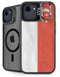 Singapore Flag Distressed iPhone 16e Kickstand Case
