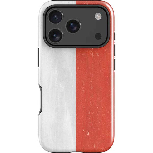 Singapore Flag Distressed iPhone 18 Pro Impact Case