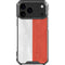 Singapore Flag Distressed iPhone 18 Pro Max Clear Case