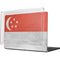 Singapore Flag Distressed MacBook Pro 14in (2021-24) Case plus Skin