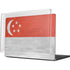 Singapore Flag Distressed MacBook Pro 14in (2021-24) Case plus Skin