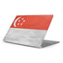 Singapore Flag Distressed Apple MacBook Pro 16-inch Skin