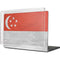 Singapore Flag Distressed MacBook Cases