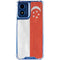 Singapore Flag Distressed Moto G Play 4G (2024) Clear Case