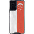 Singapore Flag Distressed Moto G Power 5G (2024) Clear Case