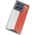 Singapore Flag Distressed Moto G Stylus 5G (2025) Clear Case