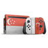 Singapore Flag Distressed Nintendo Skins
