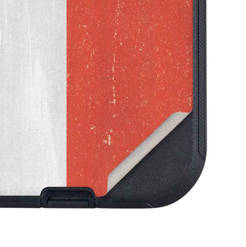 Singapore Flag Distressed Otterbox Defender iPhone Skin