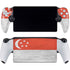 Singapore Flag Distressed PlayStation Portal Remote Player Skin