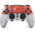 Singapore Flag Distressed PS5 DualSense Edge Pro Controller Skin