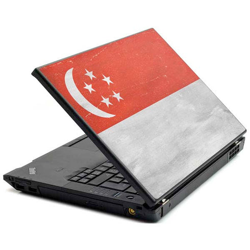 Singapore Flag Distressed T440s Skin