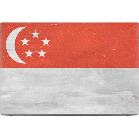 Singapore Flag Distressed Dell XPS Skin