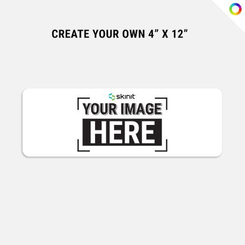 Custom 4" x 12" Floor Decal