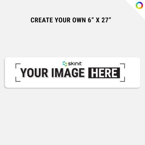 Custom 6" x 27" Floor Decal