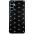 Alchemy Skull and Crossbone Pattern Galaxy A55 5G Clear Case