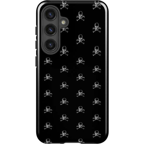 Alchemy Skull and Crossbone Pattern Galaxy S25 Impact Case