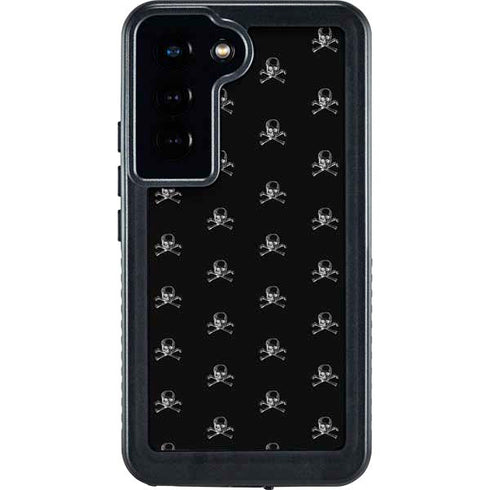 Alchemy Skull and Crossbone Pattern Galaxy S24 Waterproof Case