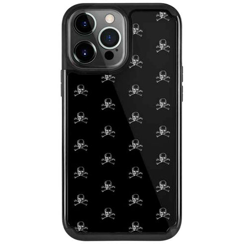 Alchemy Skull and Crossbone Pattern iPhone Cases