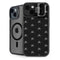 Alchemy Skull and Crossbone Pattern iPhone 15 Kickstand Case