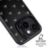 Alchemy Skull and Crossbone Pattern iPhone 15 Kickstand Case