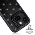 Alchemy Skull and Crossbone Pattern iPhone 15 Plus Kickstand Case