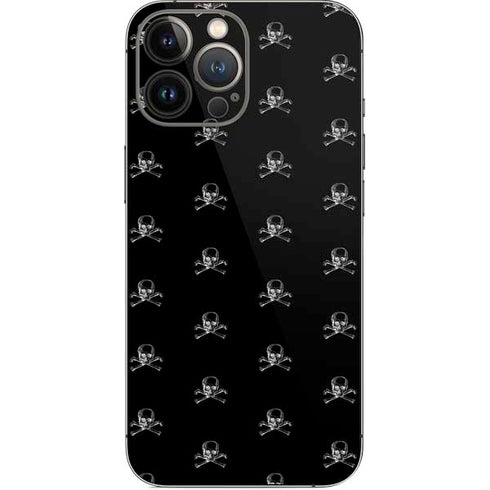 Alchemy Skull and Crossbone Pattern iPhone 15 Pro Max Skin