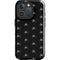 Alchemy Skull and Crossbone Pattern iPhone 16 Pro Impact Case