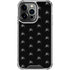Alchemy Skull and Crossbone Pattern iPhone 16 Pro Max Clear Case